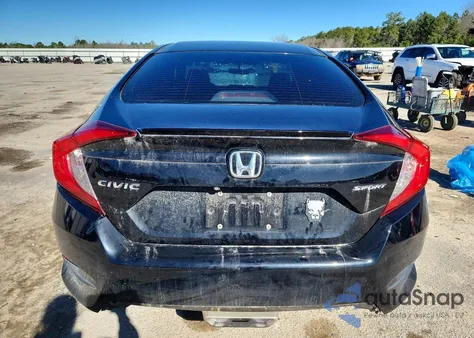 2019 Honda Civic Sport z USA, uszkodzony, nr VIN 19XFC2F85KE008826
